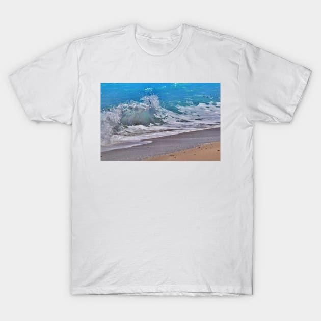 Crashing Ashore T-Shirt by mariakeady